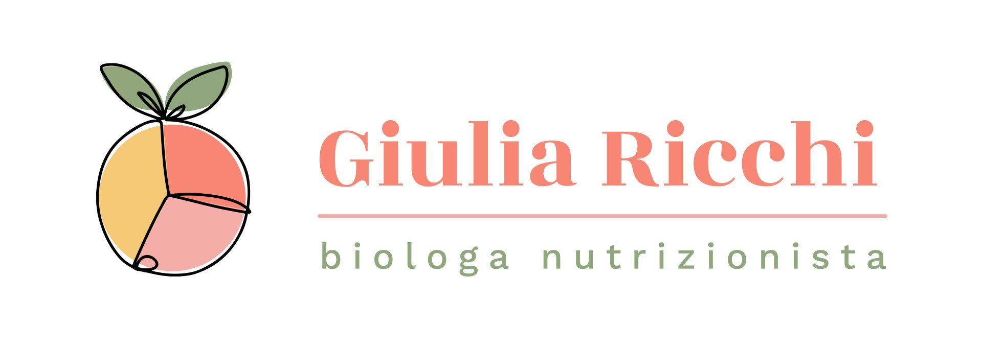 DOTTORESSA GIULIA RICCHI NUTRIZIONISTA-LOGO