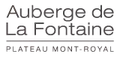 The logo for auberge de la fontaine plateau mont royal