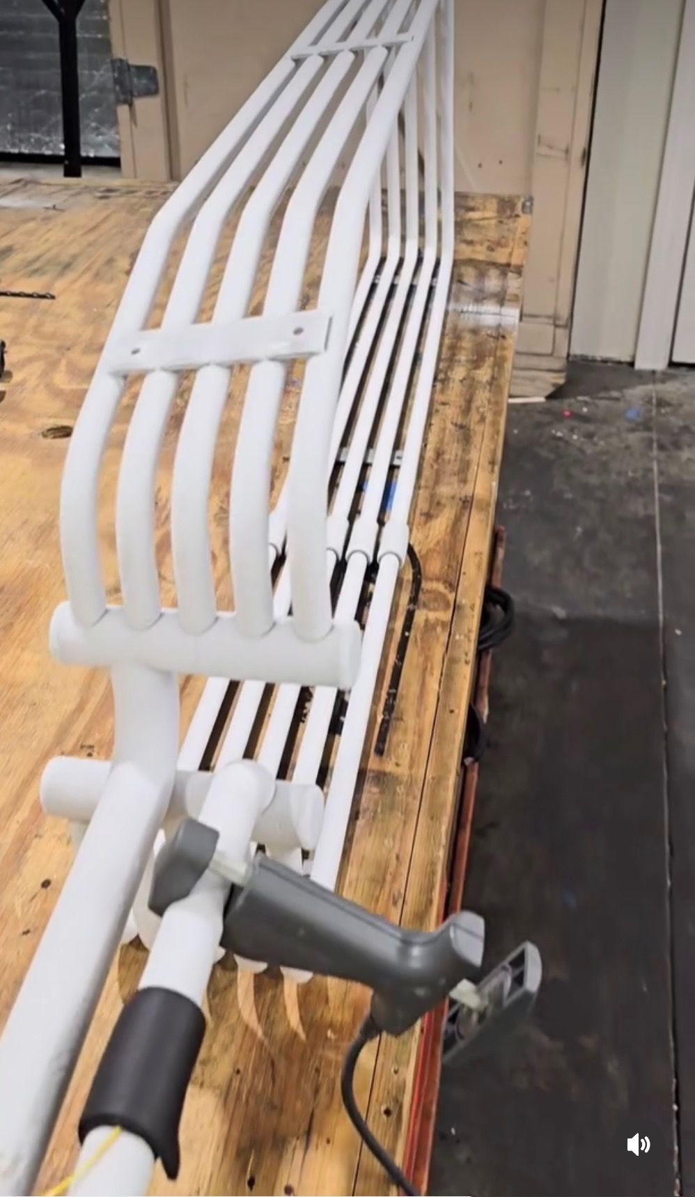 Frosted cooling coils