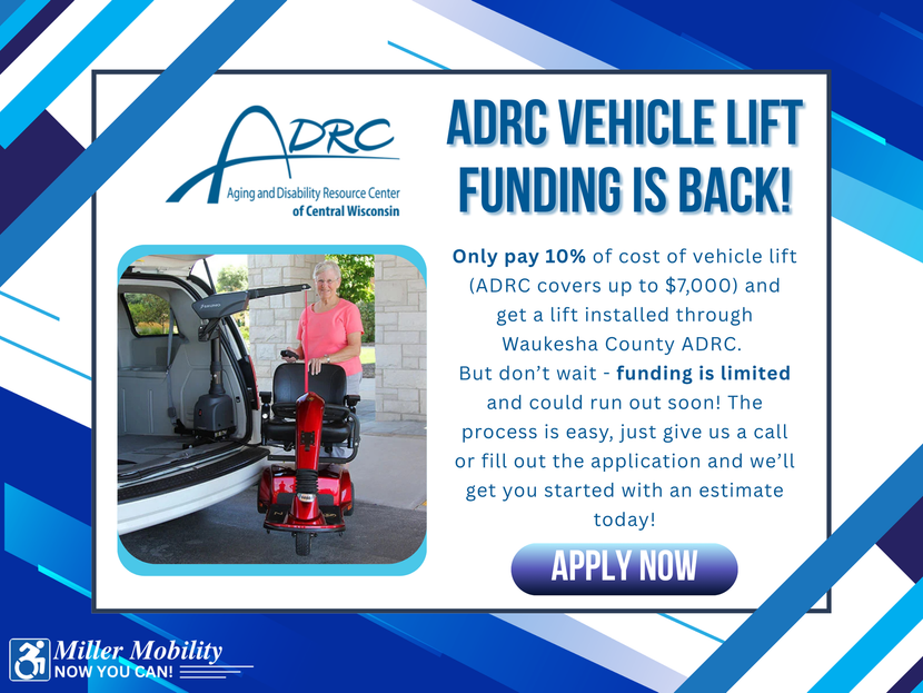 ADRC vehicle lift funding is back for Waukesha County residents
