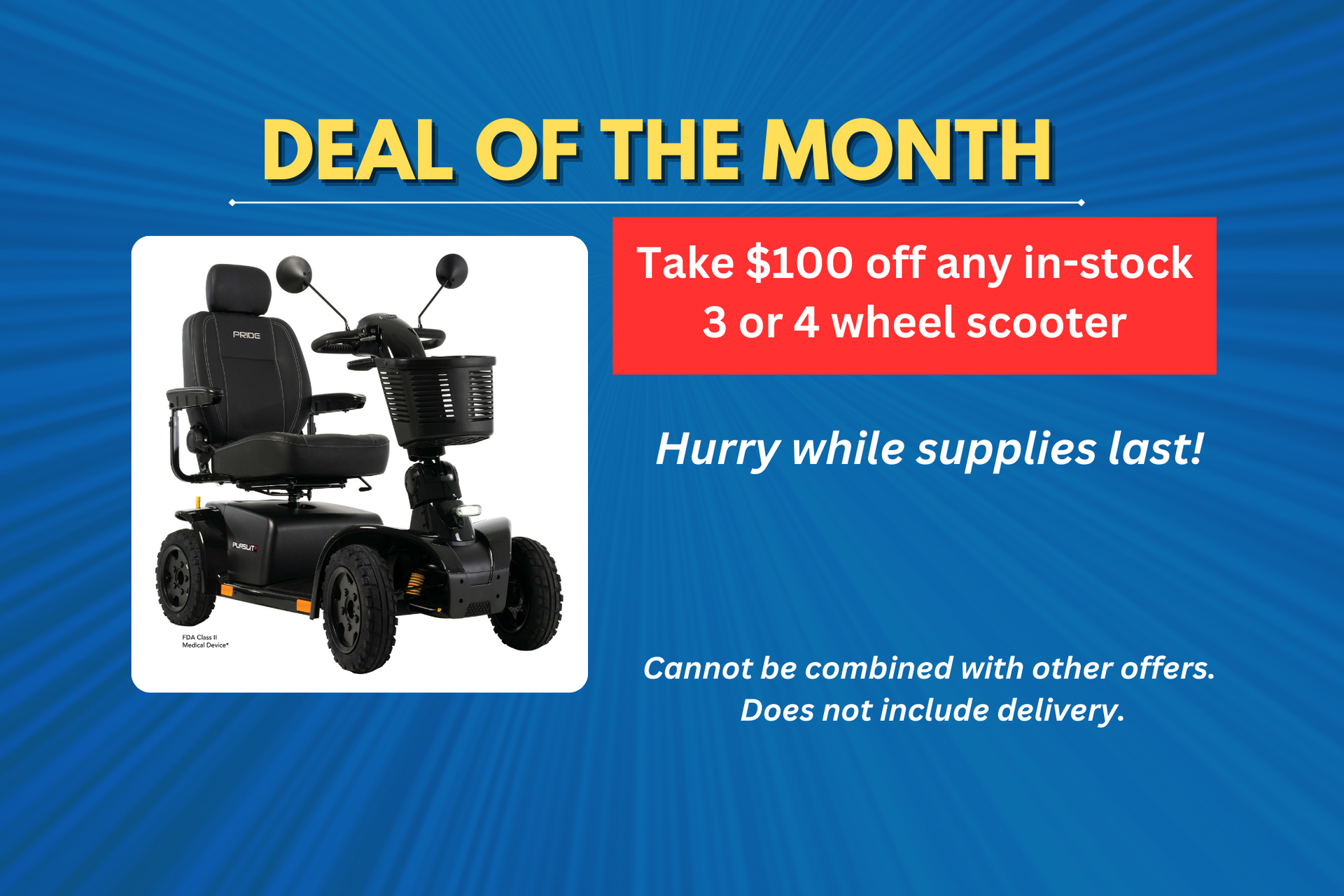 Deal of the Month: Stander Let's Move Rollator