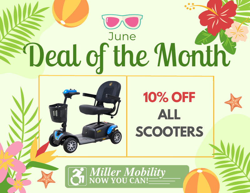 June Deal of the Month - 10% off scooters