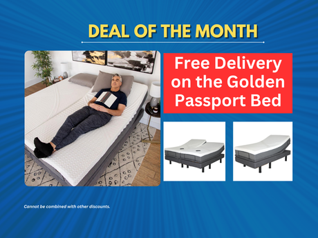 Deal of the Month: Free Delivery on the Golden Passport Bed