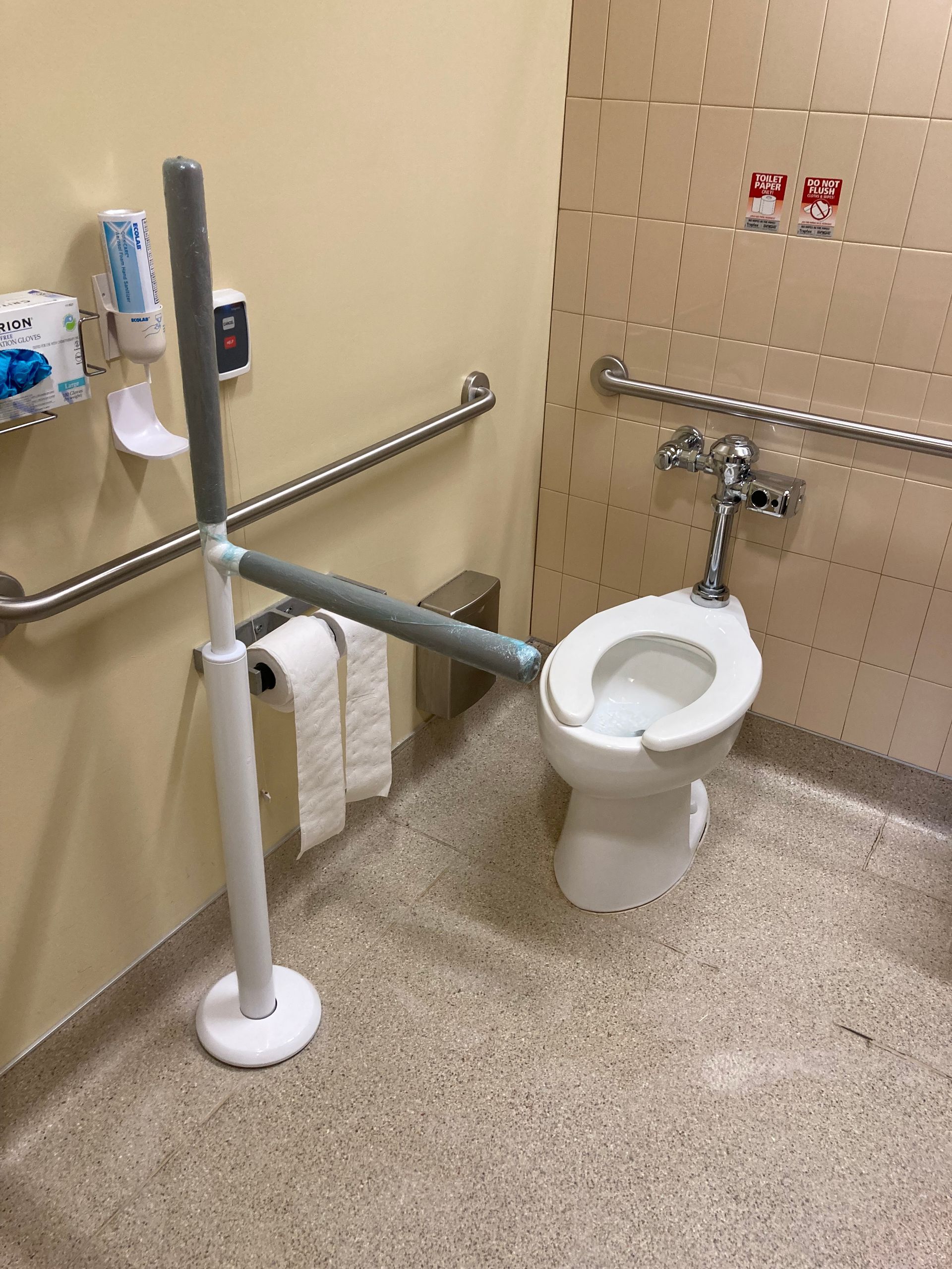 Security Pole | Miller Mobility 