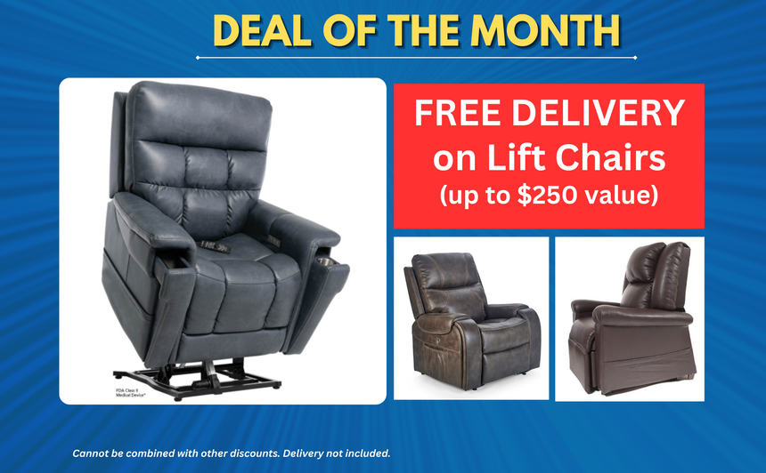 Deal of the month: Free Delivery on Lift Chairs