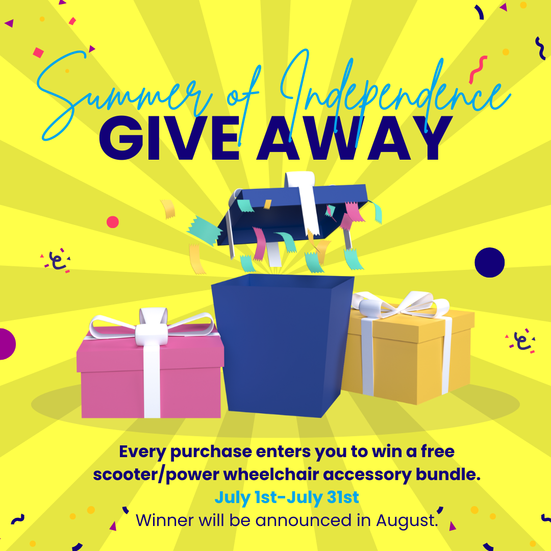 An advertisement for a summer of independence giveaway.
