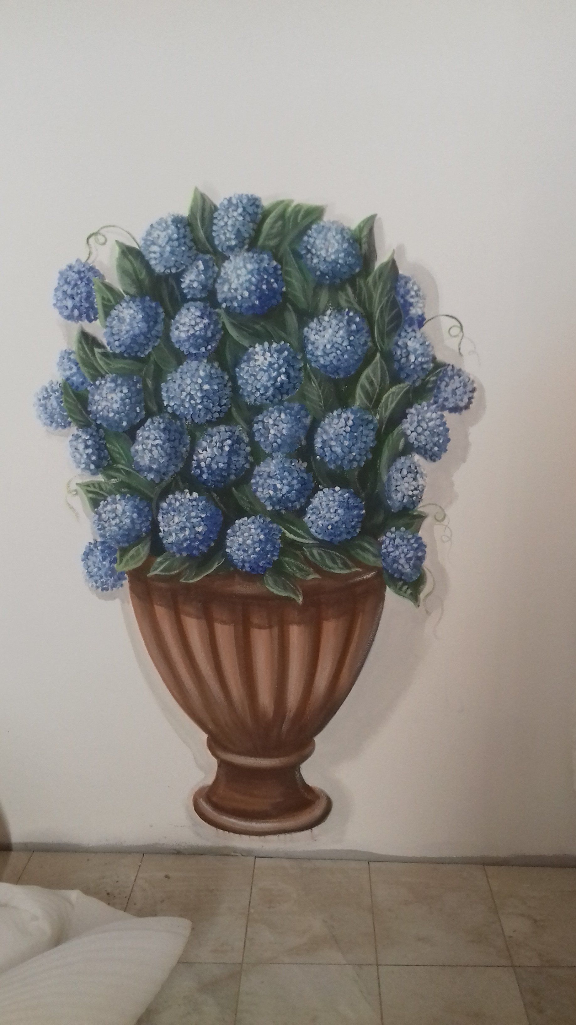 disegno a muro restaurato