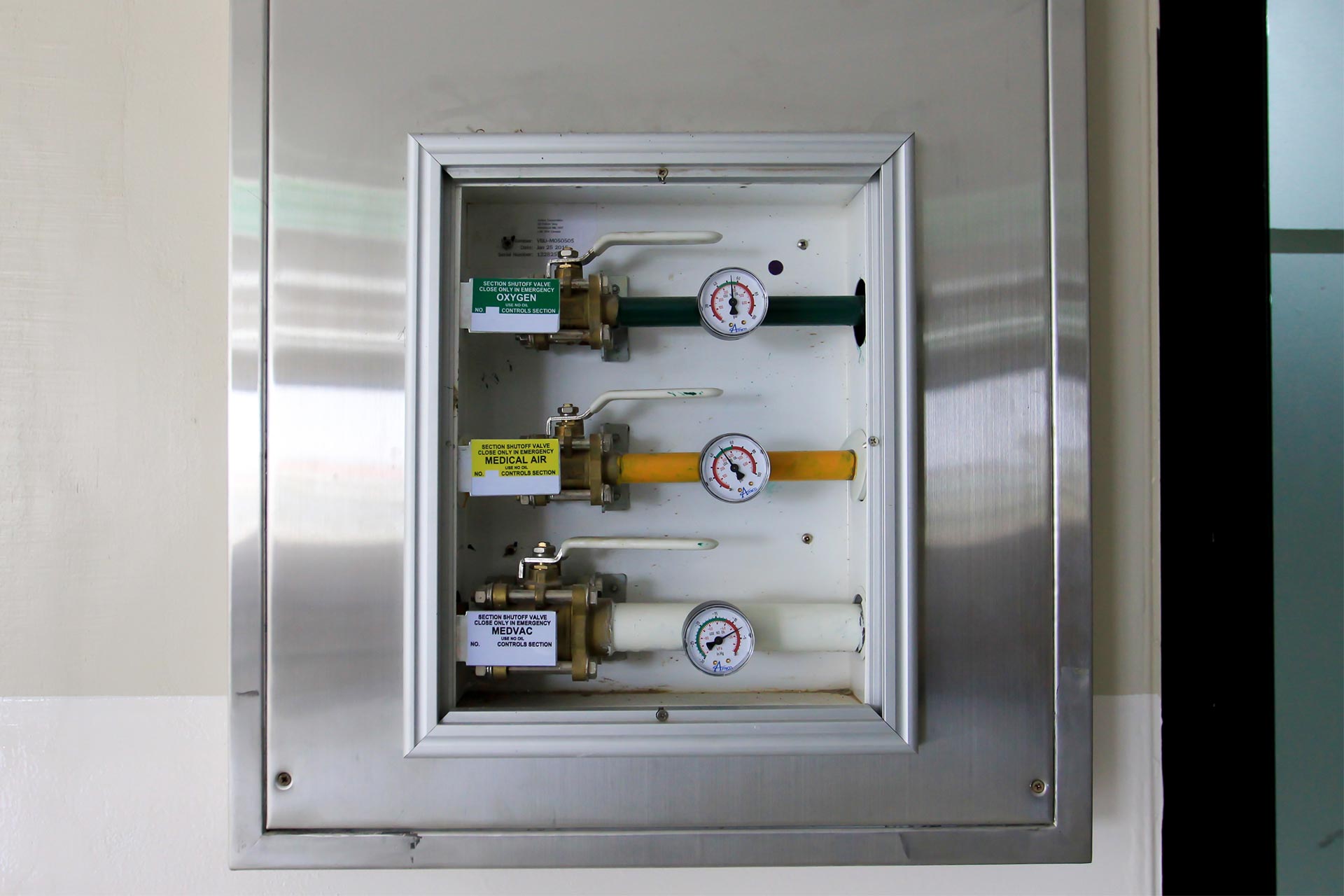 Medical Gas Control Valves