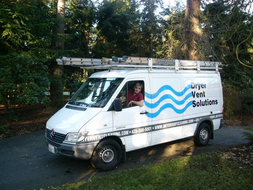 Van Mobile  - Owner of Dryer Vent Solutions in Woodinville WA