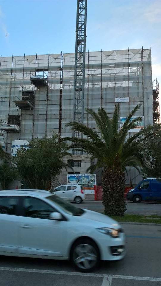 cantiere in centro storico