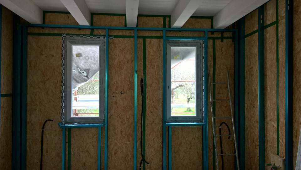 stanza in fase di ristrutturazione