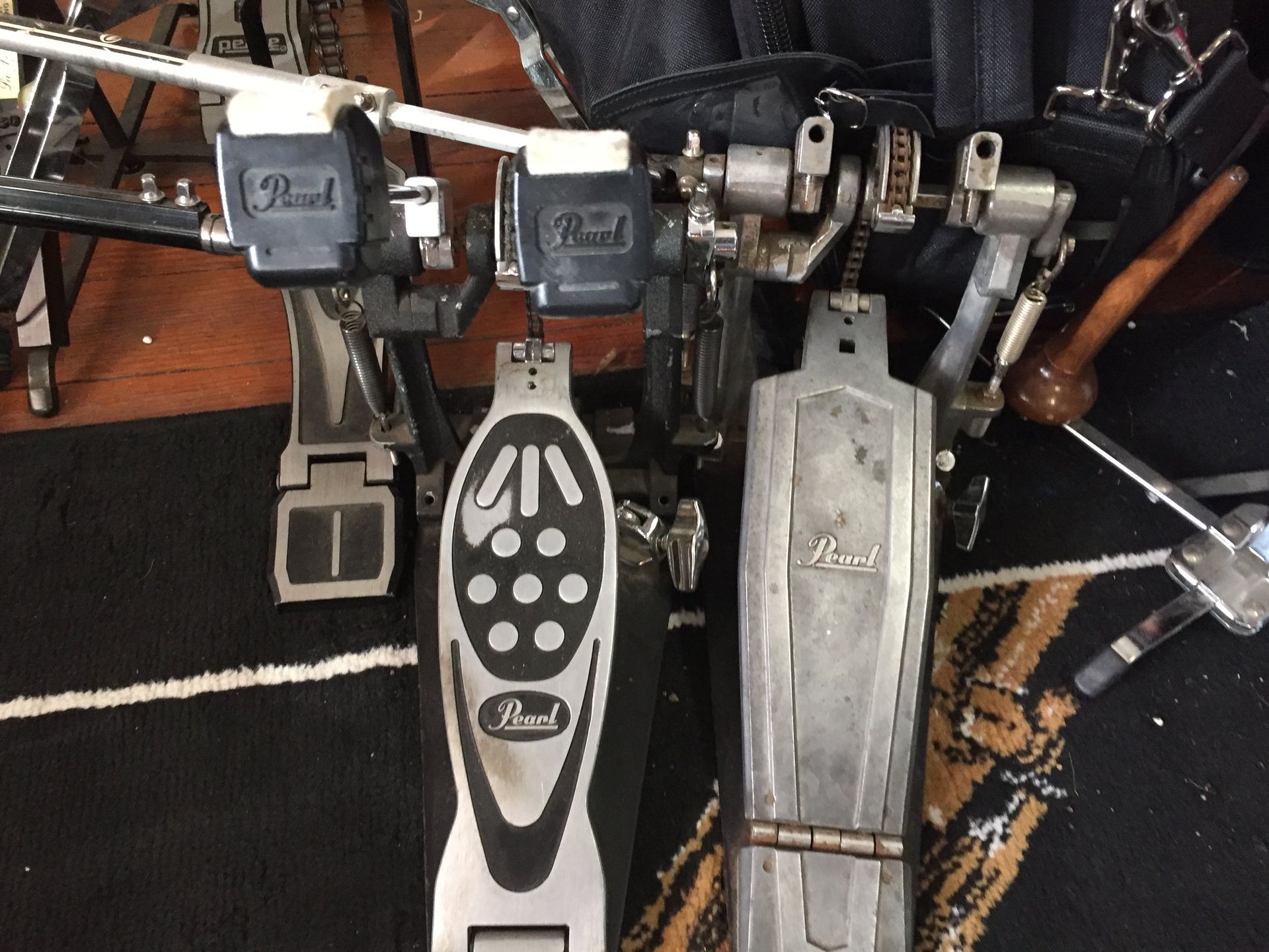 drum kit pedals, bass drum pedals. Hayes House of Music
