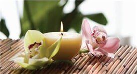 Therapy — Candle And Flower Petals in Redding, CA