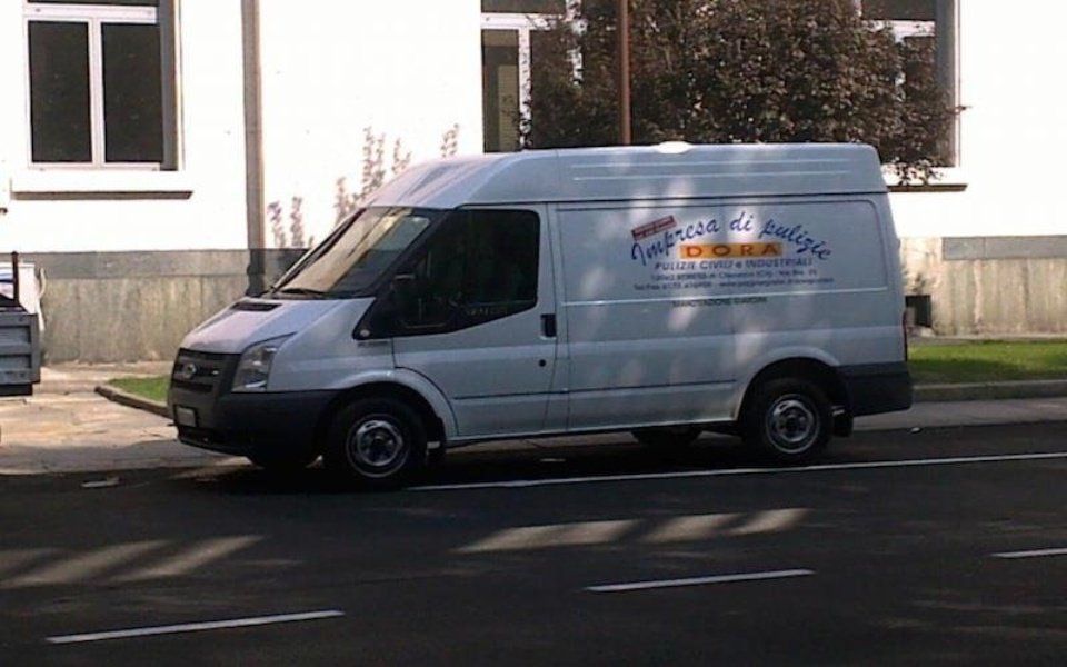 furgone dell'impresa