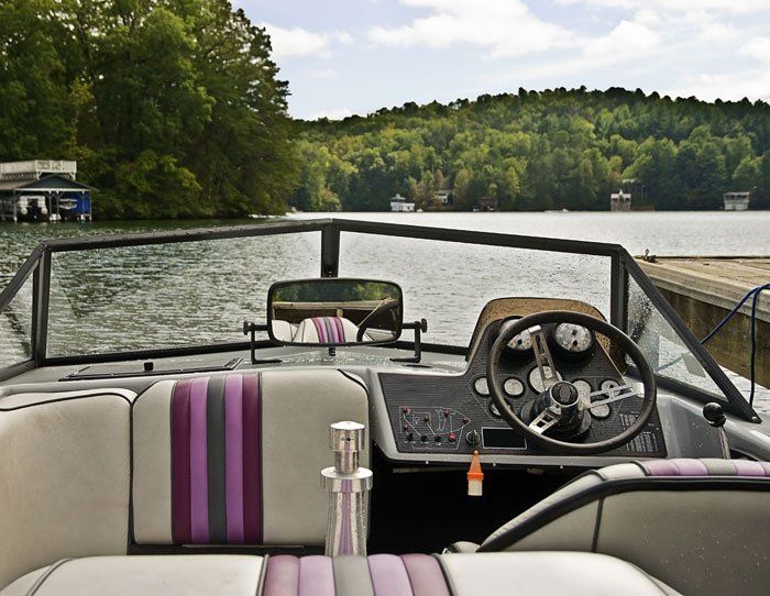 Boat upholstery