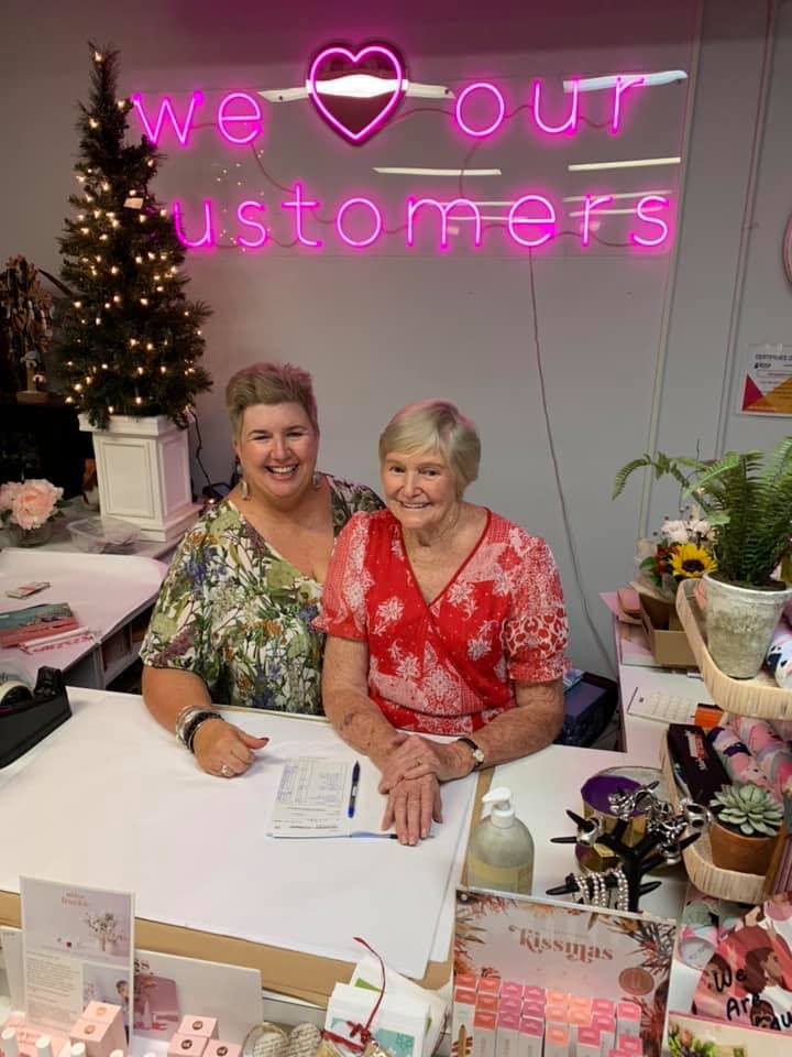 Two Woman Staff In Store — Homewares Store In Central Highlands,QLD