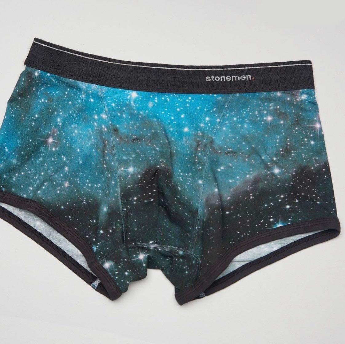 Blue Galaxy Print Underwear — Men's Gifts In Central Highlands, QLD