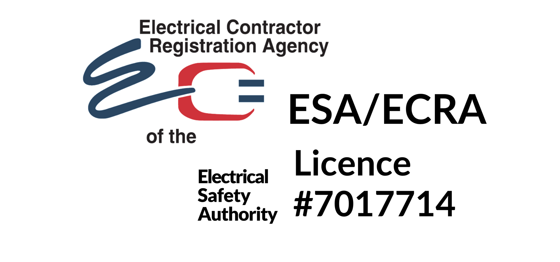 A logo for the electrical contractor registration agency