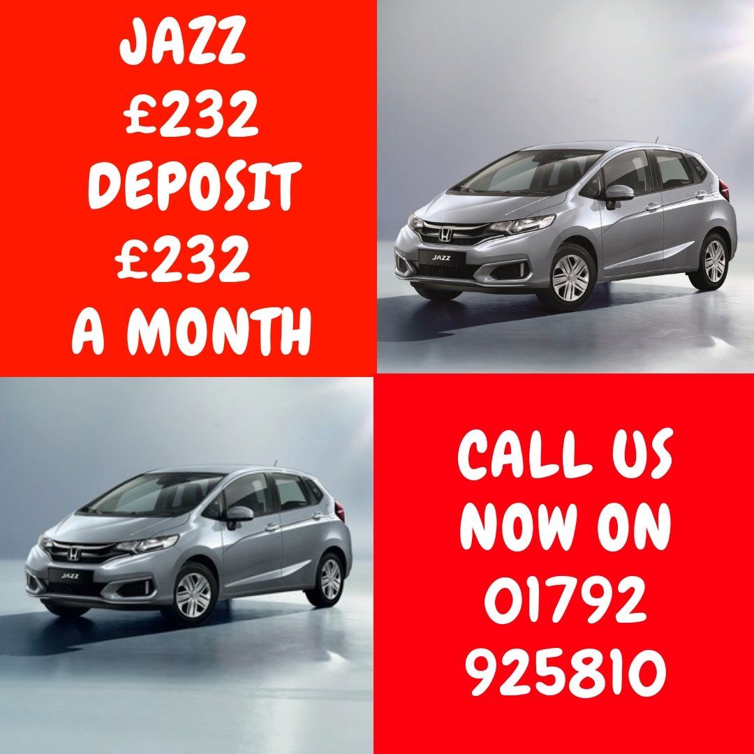 Brand New Jazz £232 a month £232 deposit