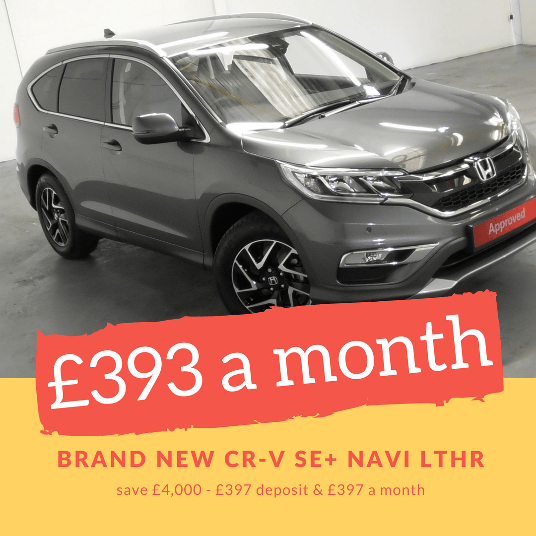 CR-V 1.6i-DTEC SE PLUS Navi Leather - 360° interior