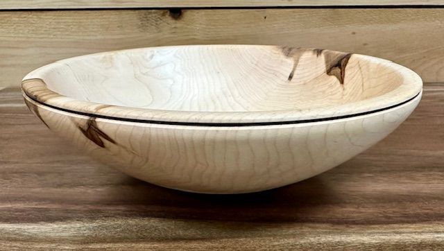 Maple wood salad bowl Small wood salad bowl