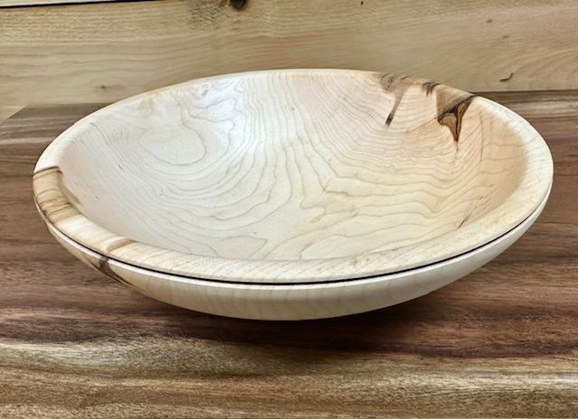 Top Maple salad bowl Small Salad Bowl, Made from Maple,