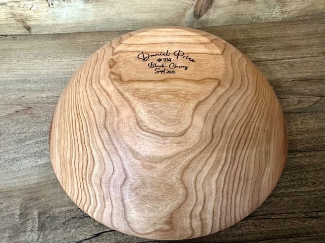 915 bottom of the bowl Bottom of Cherry Salad Bowl.