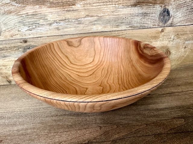 #915 cherry salad bowl Salad Bowl , made with Black Cherry