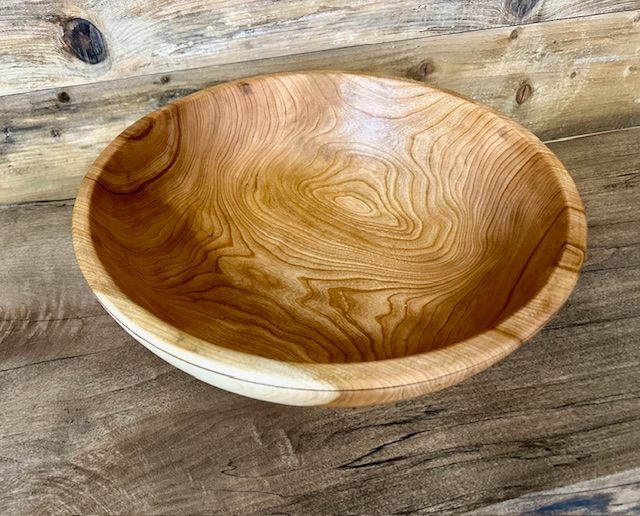 XL salad bowl Extra large Canadian made wood salad bowl