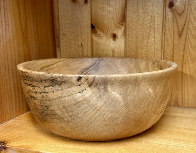 wooden handmade salad bowl Family size wood salad bowl