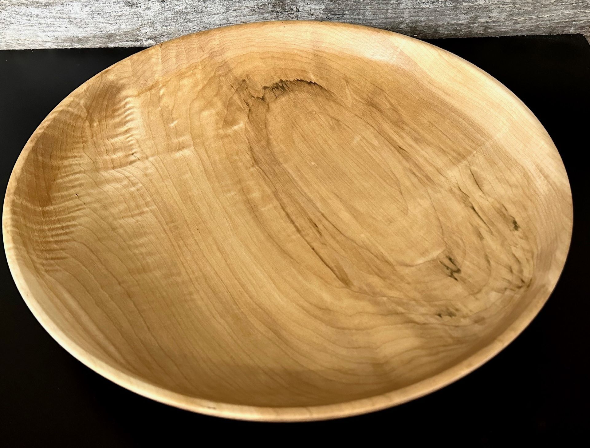 Wood curly Maple bowl