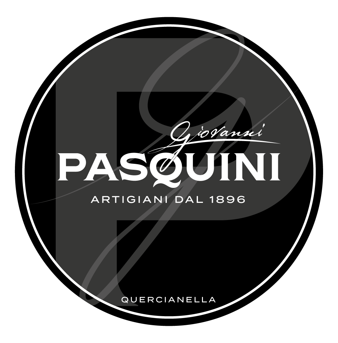 Logo Giovanni Pasquini Artigiani dal 1896 in nero tondo