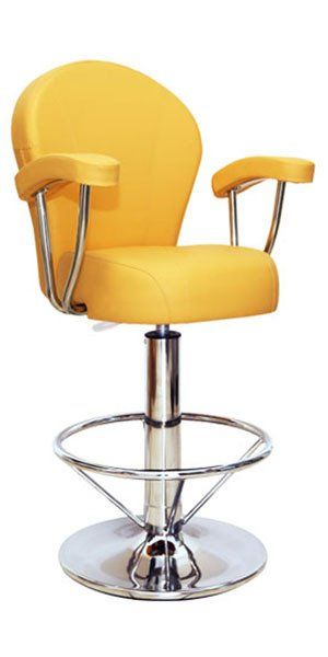 sgabello slot machine colore giallo