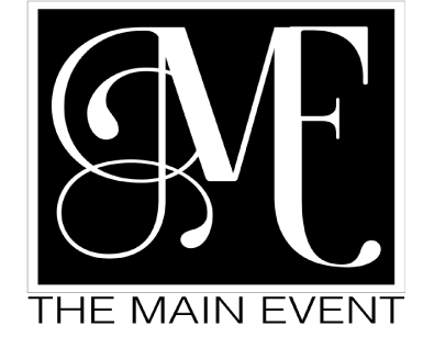The Main Event logo for historic event center in Lumberton, NC