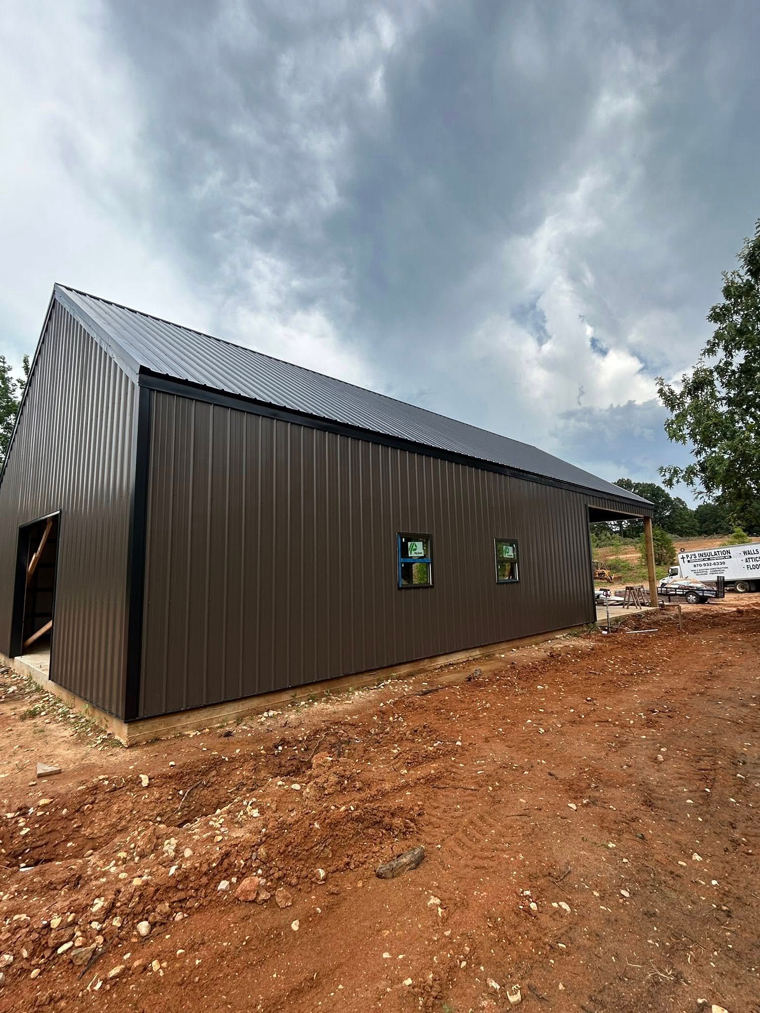 Metal building construction in Brookland, AR