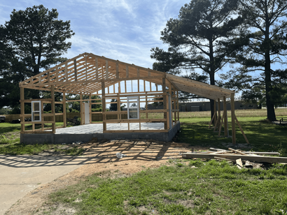 New residential roof installation in Brookland, AR