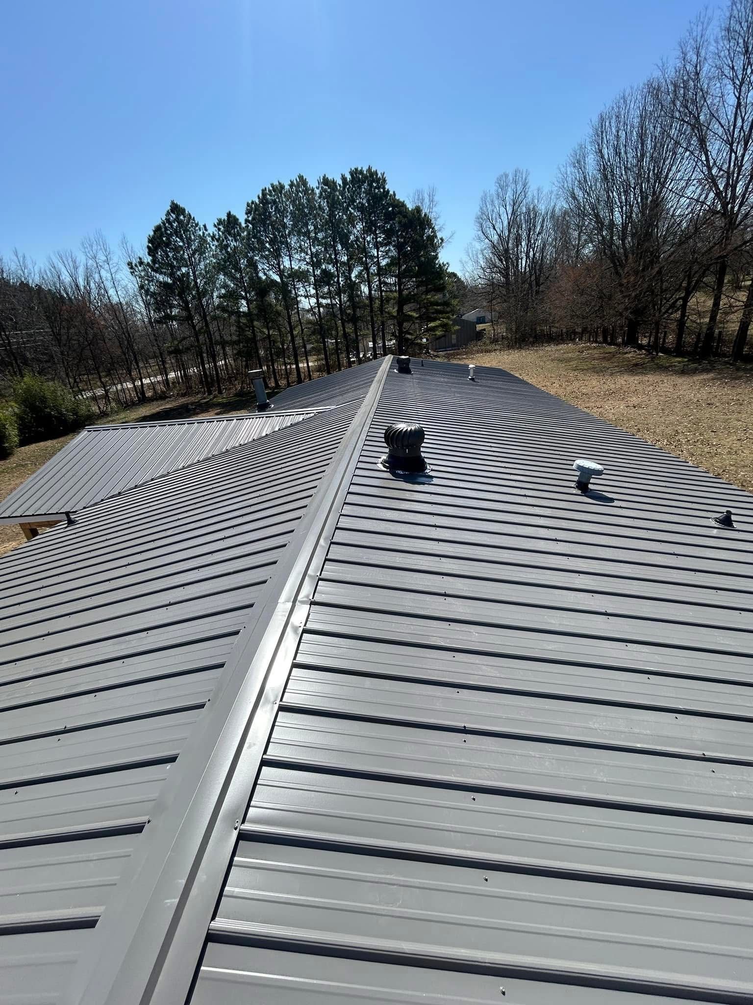 Metal roofing service in Brookland, AR