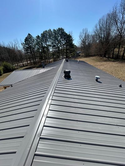 Metal roofing service in Brookland, AR