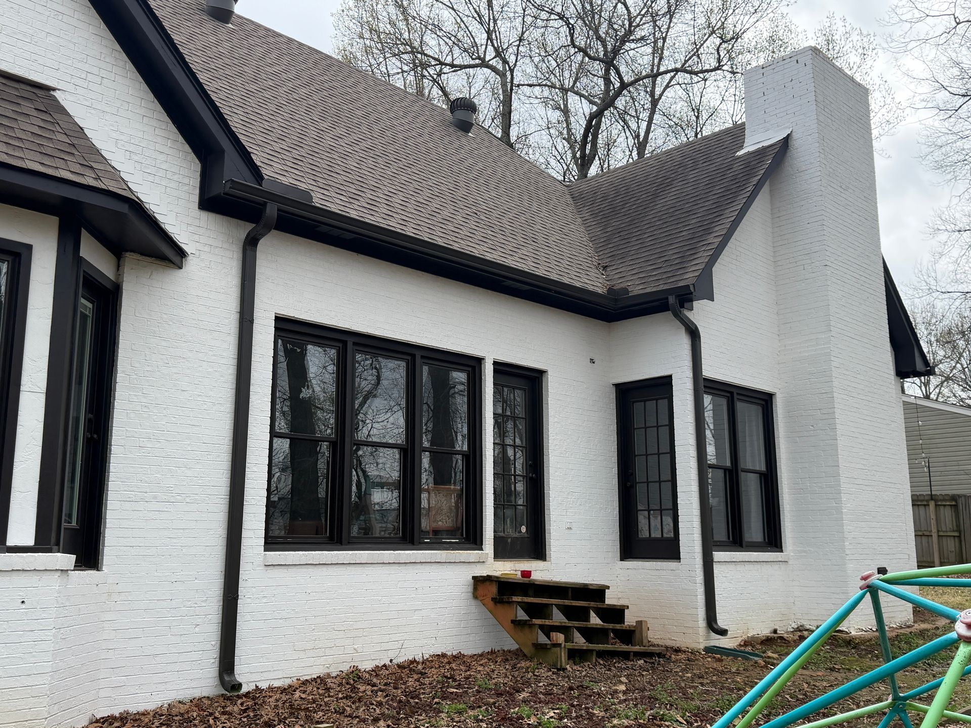 New residential gutter installation in Brookland, AR