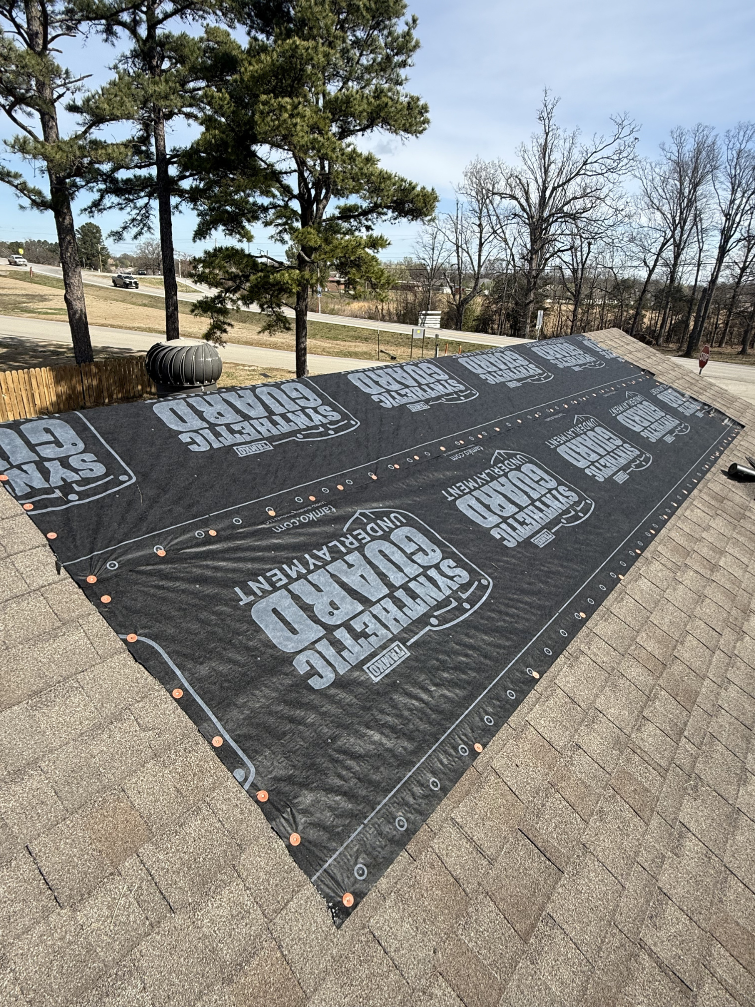 Roof repairing services in Brookland, AR