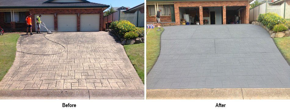 driveway resurfacing coal point