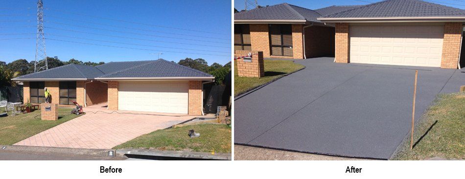 driveway resurfacing newcastle
