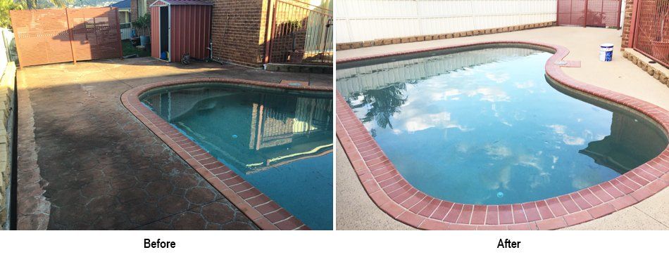 pool deck resurfacing swansea