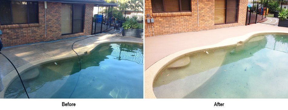 pool deck resurfacing belmont north