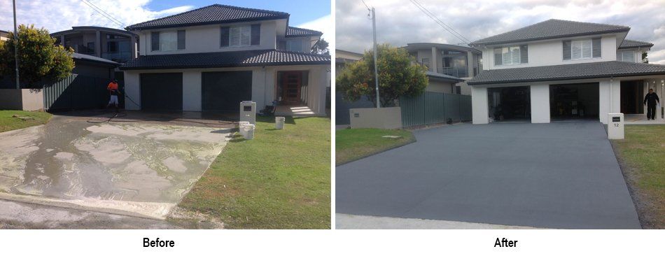 driveway resurfacing port stephens