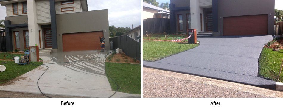 driveway resurfacing eleebana