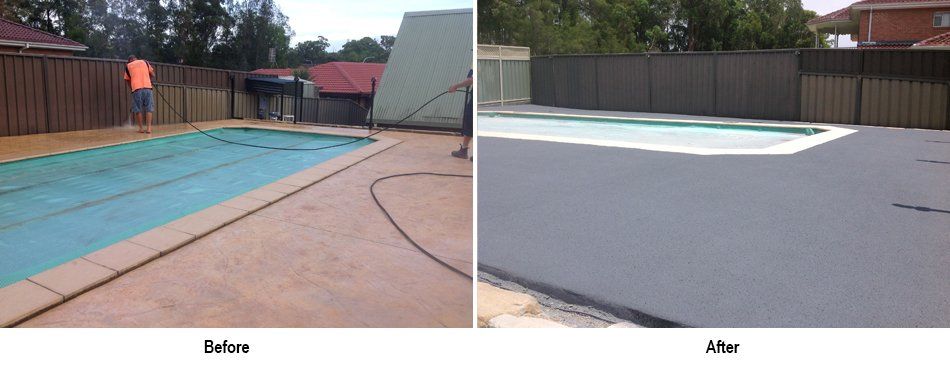 pool deck resurfacing warners bay