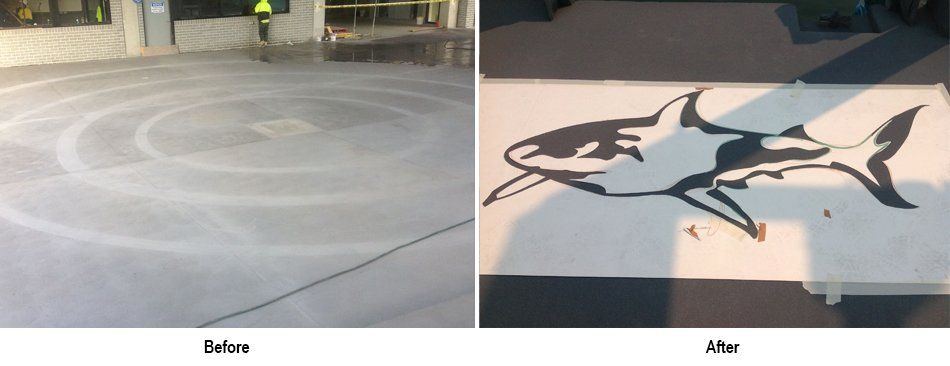 marine concrete stencil newcastle