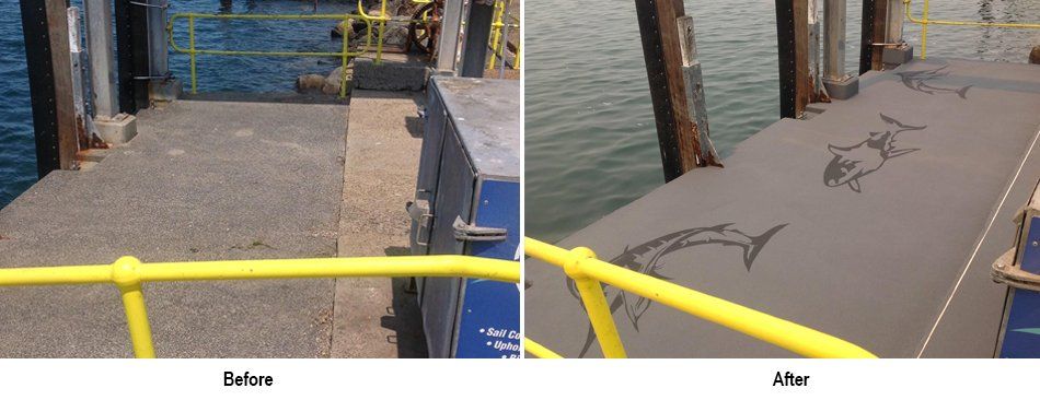 marine concrete resrufacing newcastle