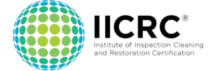 The logo for the institute of inspection cleaning and restoration certification